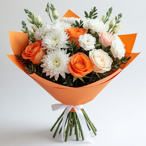 "Романтическая палитра". Букет сборный