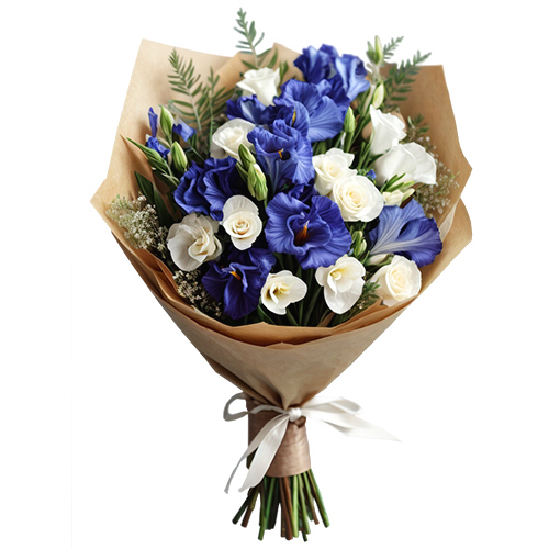 "Морской бриз". Букет от нейросети