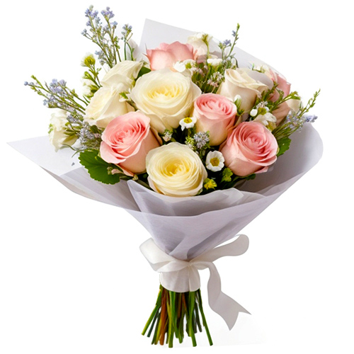 "Магия роз". Букет от нейросети