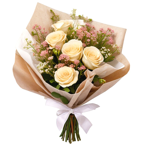 "Фантазийный оазис". Букет от нейросети