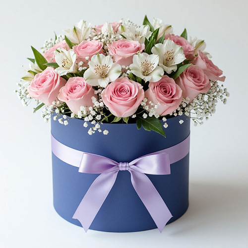 "Воздушная романтика". Цветочная композиция