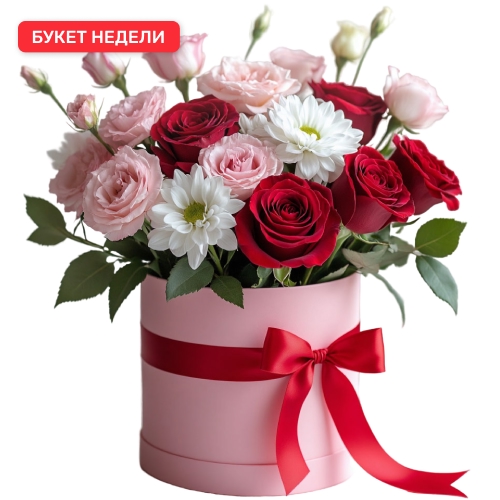 "Нежность и страсть". Композиция в коробке