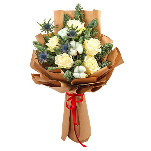 "Мерцающие звезды". Букет зимний