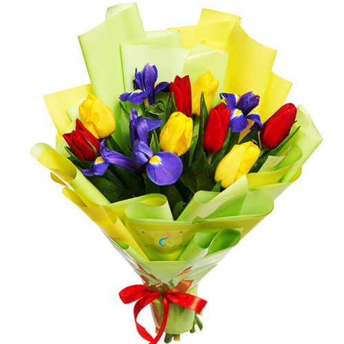 "Весенняя палитра". Букет сборный